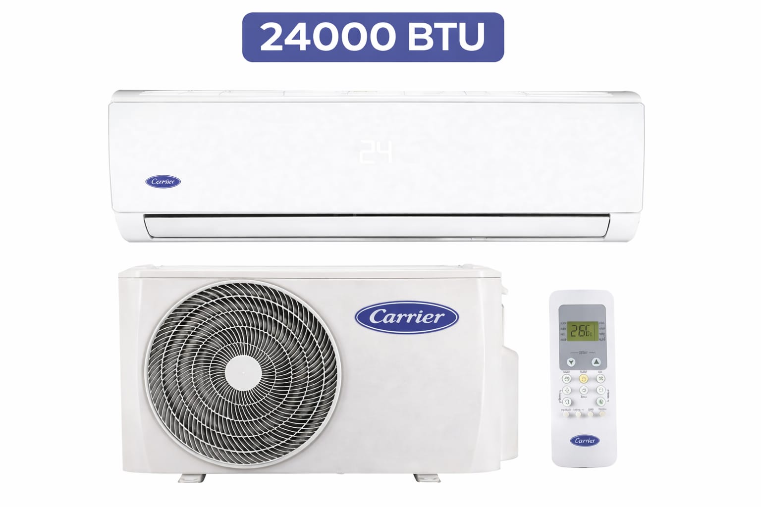 Climatiseur Carrier Inverter 24000 BTU