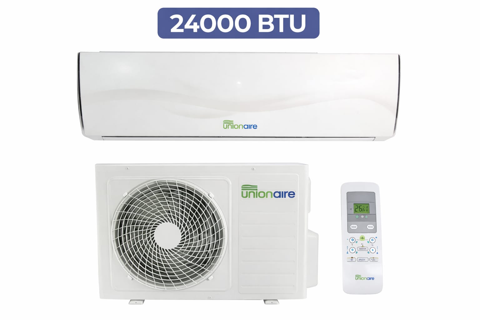 Climatiseur Unionaire 24000 BTU Inverter